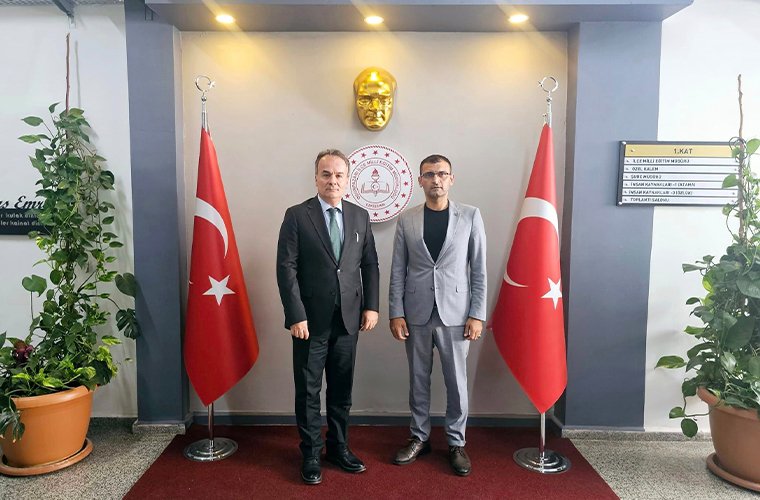 Odunpazarı İlçe Milli Eğitim Müdürümüz MURAT SERTSÖZ ve Tepebaşı İlçe Milli Eğitim Müdürümüz Mehmet FAİDECİ'ye Ziyaret